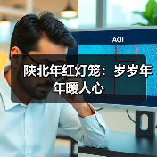 陕北年红灯笼：岁岁年年暖人心