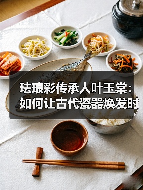 珐琅彩传承人叶玉棠:如何让古代瓷器焕发时代光彩(图2) 珐琅彩传承人叶玉棠:如何让古代瓷器焕发时代光彩(图2)