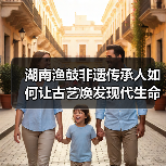 湖南渔鼓非遗传承人如何让古艺焕发现代生命力?(图2) 湖南渔鼓非遗传承人如何让古艺焕发现代生命力?(图2)