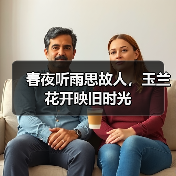 春夜听雨思故人,玉兰花开映旧时光(图2) 春夜听雨思故人,玉兰花开映旧时光(图2)