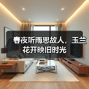 春夜听雨思故人,玉兰花开映旧时光(图4) 春夜听雨思故人,玉兰花开映旧时光(图4)