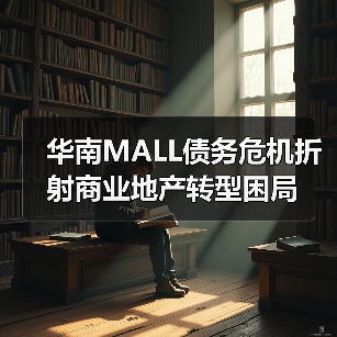 华南MALL债务危机折射商业地产转型困局（图2）