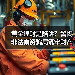 黄金理财是陷阱?警惕非法集资骗局筑牢财产防线(图2) 黄金理财是陷阱?警惕非法集资骗局筑牢财产防线(图2)