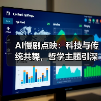 AI慢剧点映：科技与传统共舞，哲学主题引深思（图2）