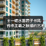 王一珺水墨君子书风：传承王羲之脉络的艺术创新