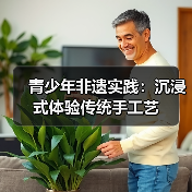 青少年非遗实践:沉浸式体验传统手工艺(图3) 青少年非遗实践:沉浸式体验传统手工艺(图3)