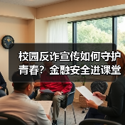 校园反诈宣传如何守护青春?金融安全进课堂(图4) 校园反诈宣传如何守护青春?金融安全进课堂(图4)