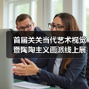 首届关关当代艺术视觉暨陶陶主义画派线上展(一)(图2) 首届关关当代艺术视觉暨陶陶主义画派线上展(一)(图2)