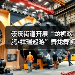 崇庆街道开展“龙狮欢腾·祥瑞巡游”舞龙舞狮巡游互动展演（图4）