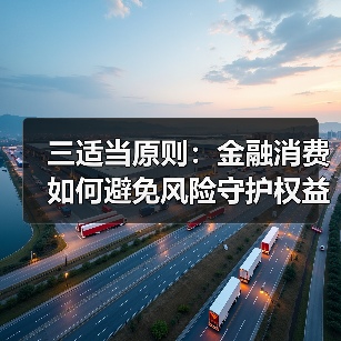 三适当原则:金融消费如何避免风险守护权益(图3) 三适当原则:金融消费如何避免风险守护权益(图3)