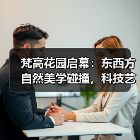 梵高花园启幕：东西方自然美学碰撞，科技艺术如何重启生态觉醒？