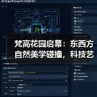 梵高花园启幕:东西方自然美学碰撞,科技艺术如何重启生态觉醒?(图4) 梵高花园启幕:东西方自然美学碰撞,科技艺术如何重启生态觉醒?(图4)