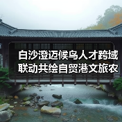 白沙澄迈候鸟人才跨域联动共绘自贸港文旅农创融合新图景(图3) 白沙澄迈候鸟人才跨域联动共绘自贸港文旅农创融合新图景(图3)
