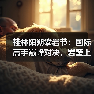 桂林阳朔攀岩节：国际高手巅峰对决，岩壁上演“极限芭蕾”？
