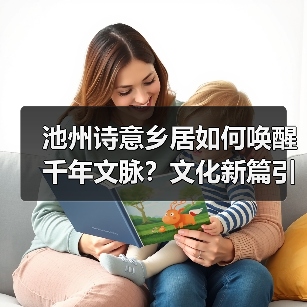 池州诗意乡居如何唤醒千年文脉?文化新篇引共鸣(图2) 池州诗意乡居如何唤醒千年文脉?文化新篇引共鸣(图2)