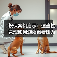 投保案例启示：适当性管理如何避免缴费压力过大？