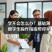 学不会怎么办？基础薄弱学生操作指南帮你掌握学习方法（图2）