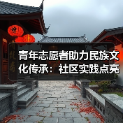 青年志愿者助力民族文化传承:社区实践点亮非遗与历史(图3) 青年志愿者助力民族文化传承:社区实践点亮非遗与历史(图3)
