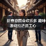 新春游园会欢乐多 趣味游戏拉近员工心（图3）