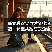 新春联欢会点燃文化澄迈：邻里共融与政企协同共绘幸福画卷