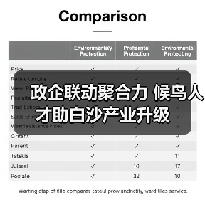 政企联动聚合力 候鸟人才助白沙产业升级