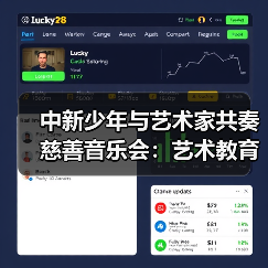 中新少年与艺术家共奏慈善音乐会:艺术教育传递公益力量(图3) 中新少年与艺术家共奏慈善音乐会:艺术教育传递公益力量(图3)