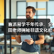 盲派易学千年传承,金田老师揭秘非遗文化密码(图4) 盲派易学千年传承,金田老师揭秘非遗文化密码(图4)