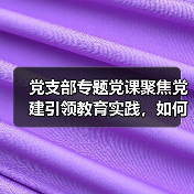 党支部专题党课聚焦党建引领教育实践，如何深化教育发展？（图4）