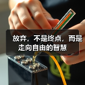 放弃，不是终点，而是走向自由的智慧（图2）