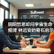阴阳哲思叩问宇宙生命规律 林近安的奇石启示与文字探索(图2) 阴阳哲思叩问宇宙生命规律 林近安的奇石启示与文字探索(图2)