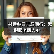 书香冬日志愿同行:寒假服务暖人心(图4) 书香冬日志愿同行:寒假服务暖人心(图4)