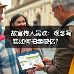 故宫传人吴欢：观念写实如何拍卖破亿？（图2）
