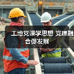 工地党课学思想 党建融合促发展(图4) 工地党课学思想 党建融合促发展(图4)