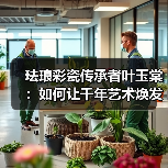 珐琅彩瓷传承者叶玉棠：如何让千年艺术焕发新生？（图4）