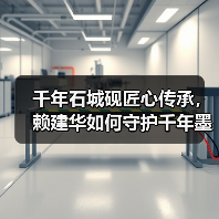 千年石城砚匠心传承,赖建华如何守护千年墨韵?(图3) 千年石城砚匠心传承,赖建华如何守护千年墨韵?(图3)