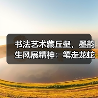 书法艺术藏丘壑，墨韵生风展精神：笔走龙蛇的笔墨之美（图4）