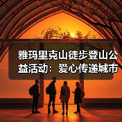 雅玛里克山徒步登山公益活动:爱心传递城市温度(图2) 雅玛里克山徒步登山公益活动:爱心传递城市温度(图2)