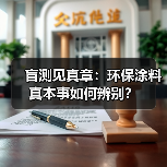 盲测见真章:环保涂料真本事如何辨别?(图1) 盲测见真章:环保涂料真本事如何辨别?(图1)