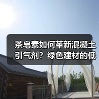 茶皂素如何革新混凝土引气剂？绿色建材的低碳新选择（图3）