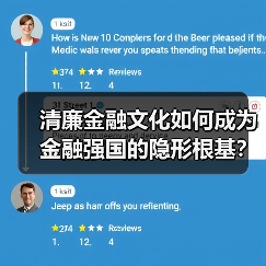 清廉金融文化如何成为金融强国的隐形根基?(图4) 清廉金融文化如何成为金融强国的隐形根基?(图4)