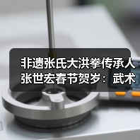 非遗张氏大洪拳传承人张世宏春节贺岁：武术文化如何赋能健康生活
