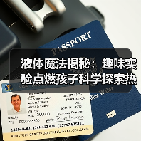 液体魔法揭秘:趣味实验点燃孩子科学探索热情(图1) 液体魔法揭秘:趣味实验点燃孩子科学探索热情(图1)