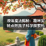 液体魔法揭秘:趣味实验点燃孩子科学探索热情(图3) 液体魔法揭秘:趣味实验点燃孩子科学探索热情(图3)