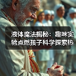 液体魔法揭秘:趣味实验点燃孩子科学探索热情(图4) 液体魔法揭秘:趣味实验点燃孩子科学探索热情(图4)