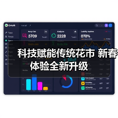 科技赋能传统花市 新春体验全新升级(图4) 科技赋能传统花市 新春体验全新升级(图4)