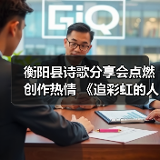 衡阳县诗歌分享会点燃创作热情 《追彩虹的人》引发共鸣(图3) 衡阳县诗歌分享会点燃创作热情 《追彩虹的人》引发共鸣(图3)