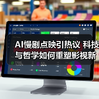 AI慢剧点映引热议 科技与哲学如何重塑影视新范式
