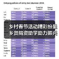 乡村春节活动精彩纷呈 乡贤捐资助学助力振兴