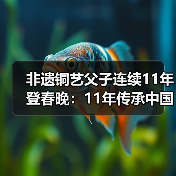 非遗铜艺父子连续11年登春晚：11年传承中国年味