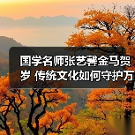 国学名师张艺馨金马贺岁 传统文化如何守护万家祥和